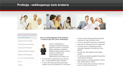 Desktop Screenshot of ntbrokeris.lt